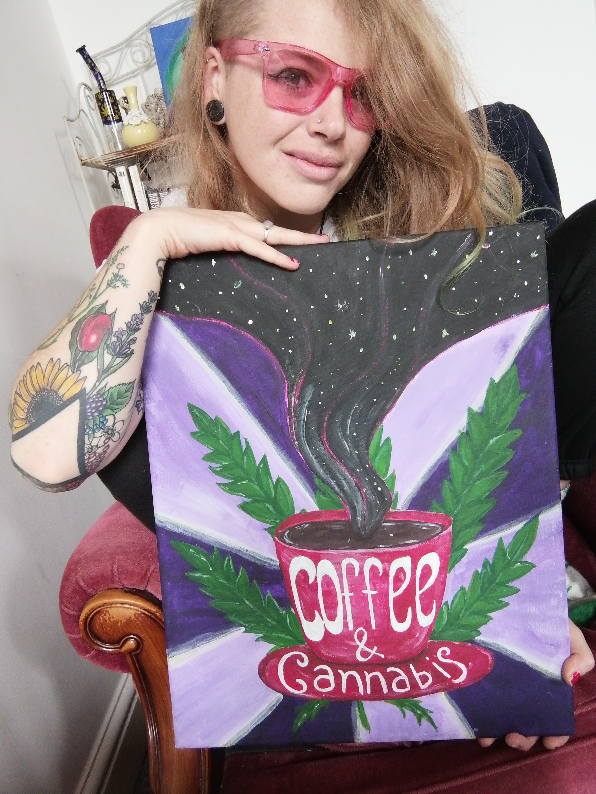 Coffee & Cannabis High Quality Original Prints