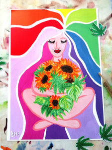 Rainbow Queen Prints