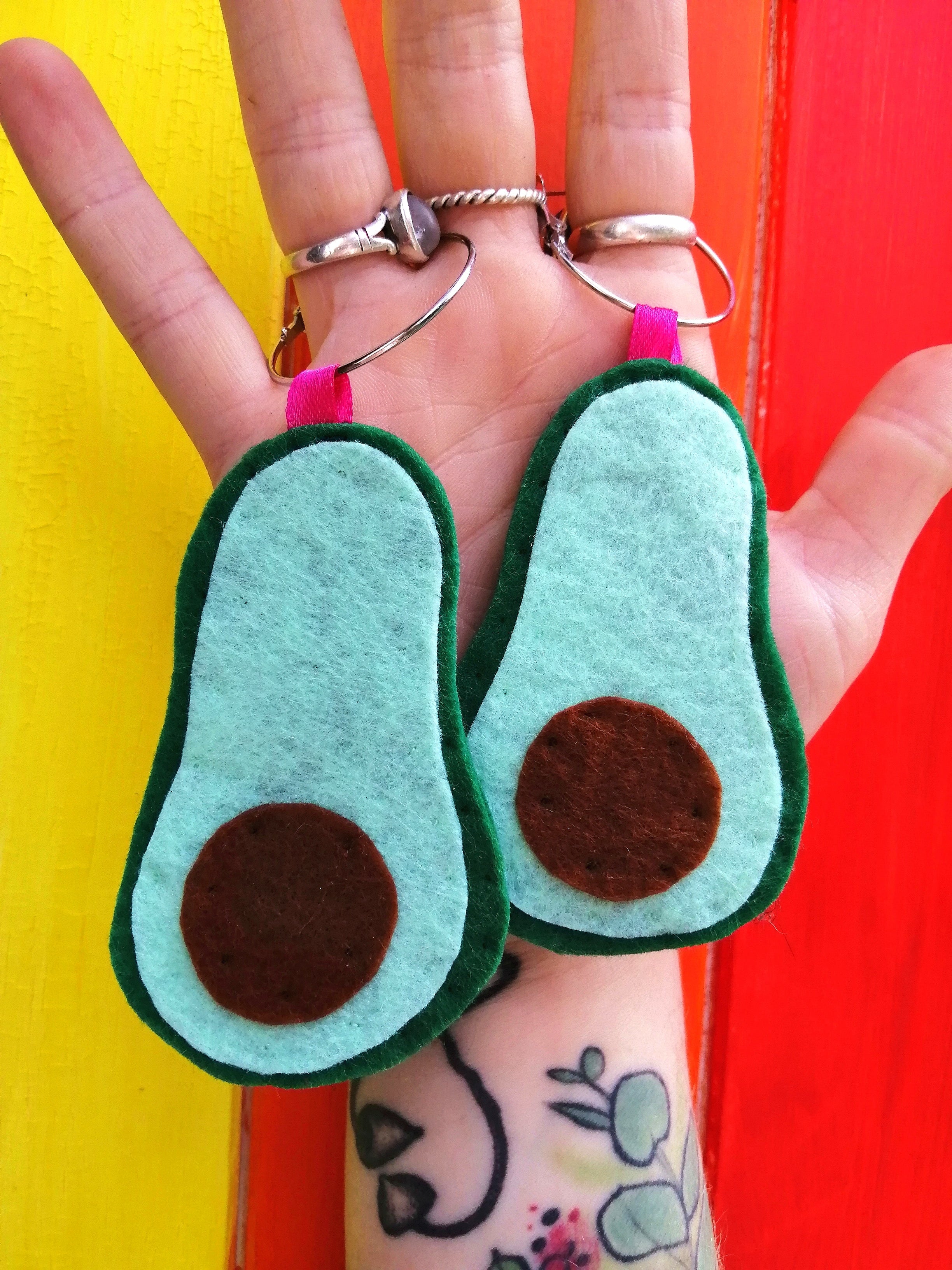 Hand Sewn Statement Earrings